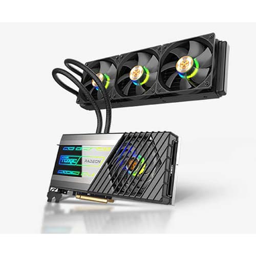 Sapphire Toxic Radeon RX 6900 XT Extreme Edition 16GB GDDR6 256-bit Gaming Graphics Card With 360mm ARGB AIO Cooler